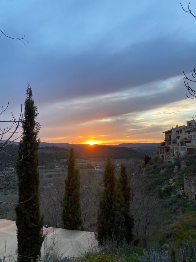 Precioso Loft Rural Con Estufa De Lena Panoramica Apartment Torre del Compte Bagian luar foto